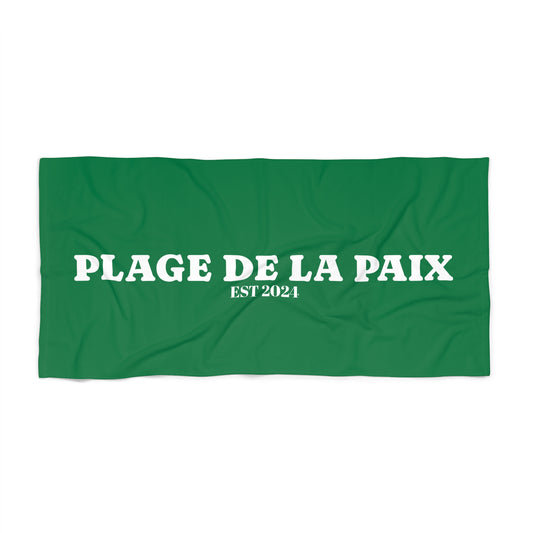 PLAGE DE LA PAIX BEACH TOWEL  EST 2024